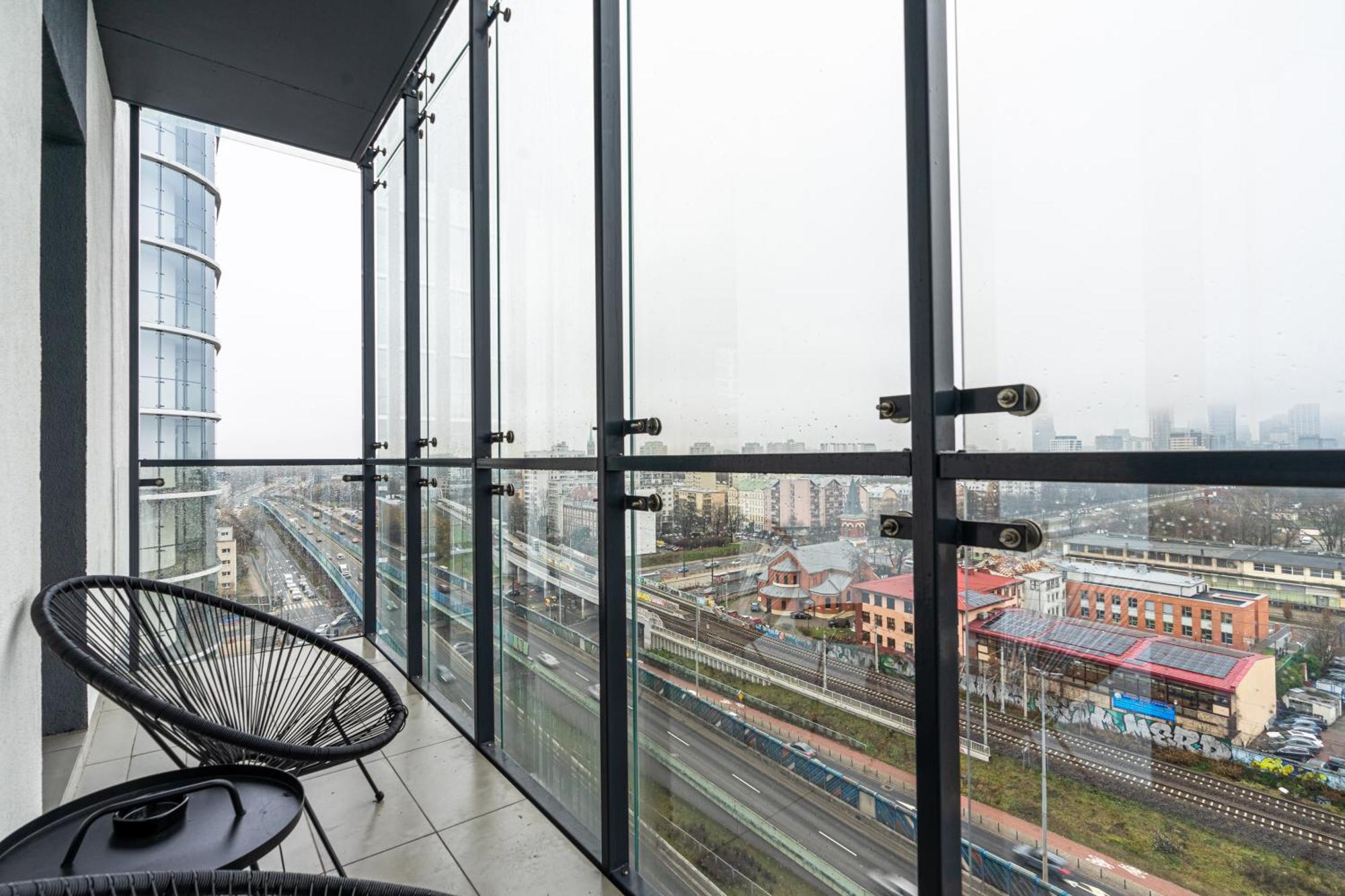 Warsaw Business Apartments - Air Conditioning, 10Th Floor, City View, Balcony - By Rentujemy Exterior foto